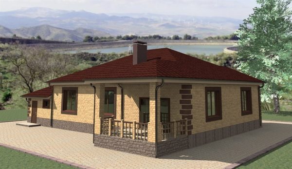 16. Проект дома C-184 Екстерьер Проект дома C-184 - фото 16