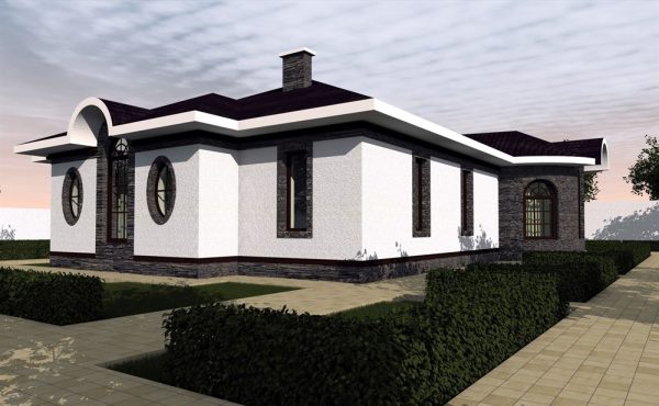 15. Проект дома C-188 Екстерьер Проект дома C-188 - фото 15