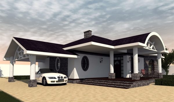 17. Проект дома C-188 Екстерьер Проект дома C-188 - фото 17