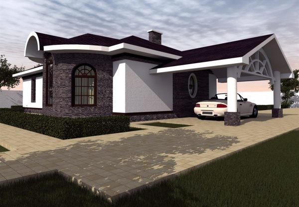 20. Проект дома C-188 Екстерьер Проект дома C-188 - фото 20