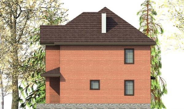 1. Проект дома C-202 Екстерьер Проект дома C-202 - фото 1