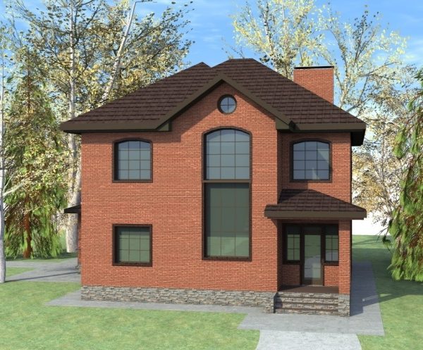 8. Проект дома C-202 Екстерьер Проект дома C-202 - фото 8