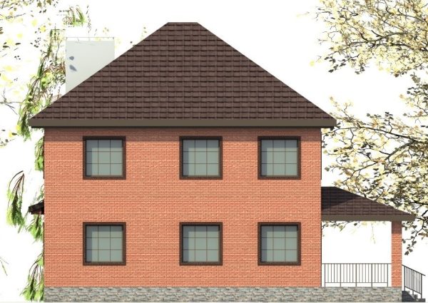 15. Проект дома C-202 Екстерьер Проект дома C-202 - фото 15