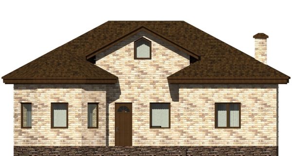 6. Проект дома C-210 Екстерьер Проект дома C-210 - фото 6