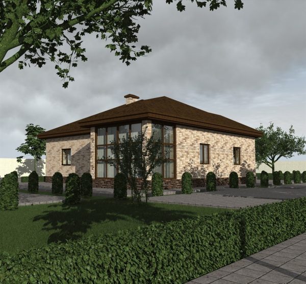 12. Проект дома C-210 Екстерьер Проект дома C-210 - фото 12