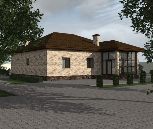 16. Проект дома C-210 Екстерьер Проект дома C-210 - фото 16