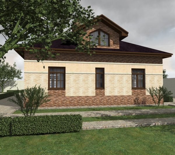 15. Проект дома C-215 Екстерьер Проект дома C-215 - фото 15