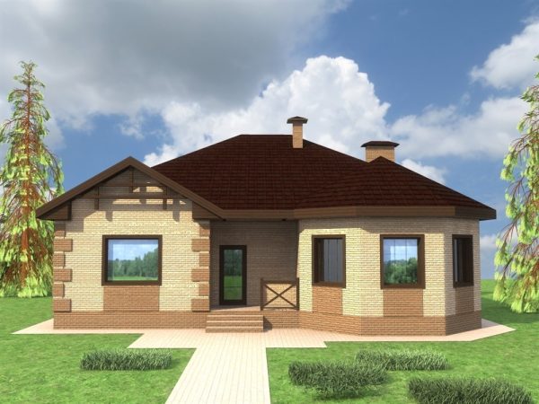 2. Проект дома C-217 Екстерьер Проект дома C-217 - фото 2