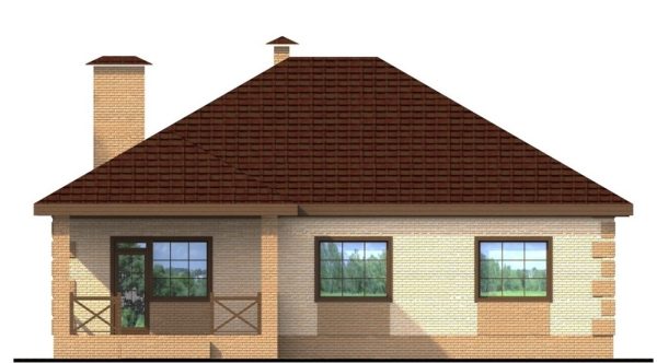 8. Проект дома C-217 Екстерьер Проект дома C-217 - фото 8