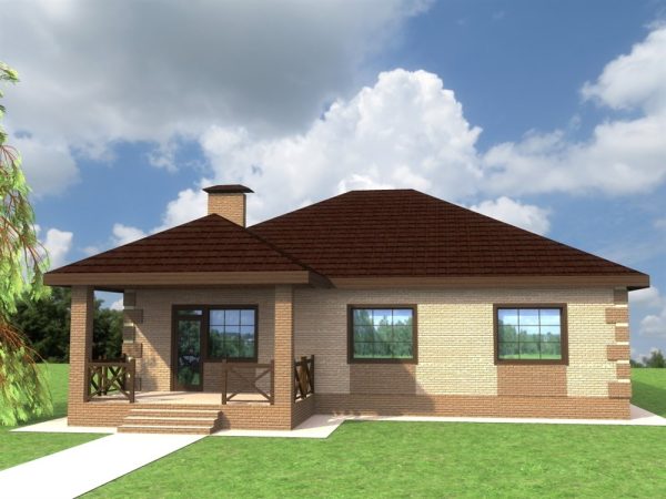 11. Проект дома C-217 Екстерьер Проект дома C-217 - фото 11