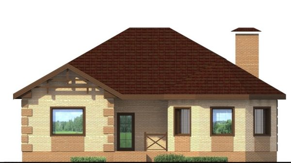 13. Проект дома C-217 Екстерьер Проект дома C-217 - фото 13