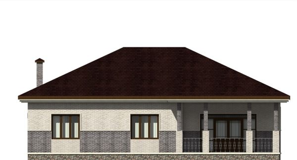 3. Проект дома C-219 Екстерьер Проект дома C-219 - фото 3