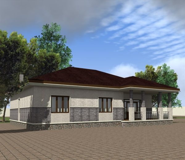 6. Проект дома C-219 Екстерьер Проект дома C-219 - фото 6