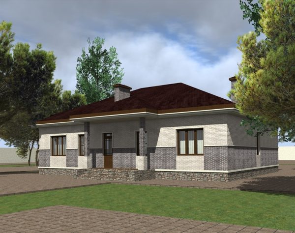 14. Проект дома C-219 Екстерьер Проект дома C-219 - фото 14