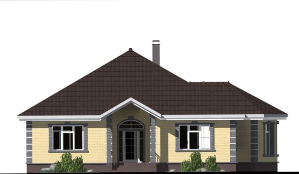 1. Проект дома C-221 Екстерьер Проект дома C-221 - фото 1