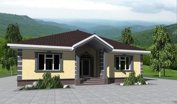 2. Проект дома C-221 Екстерьер Проект дома C-221 - фото 2
