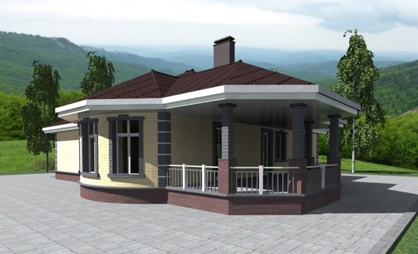 9. Проект дома C-221 Екстерьер Проект дома C-221 - фото 9