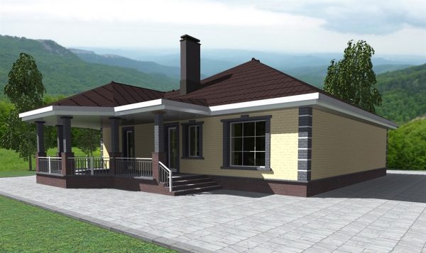 10. Проект дома C-221 Екстерьер Проект дома C-221 - фото 10