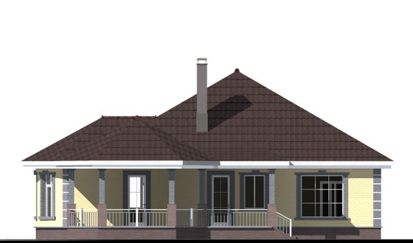 22. Проект дома C-221 Екстерьер Проект дома C-221 - фото 22