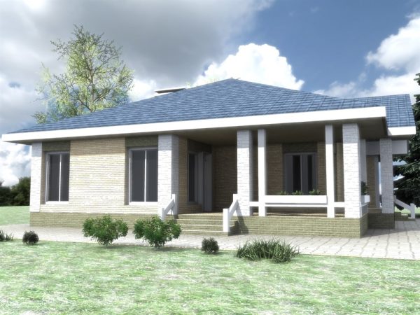 3. Проект дома C-223 Екстерьер Проект дома C-223 - фото 3