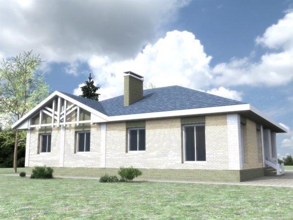 6. Проект дома C-223 Екстерьер Проект дома C-223 - фото 6