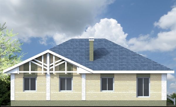 10. Проект дома C-223 Екстерьер Проект дома C-223 - фото 10