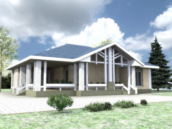 11. Проект дома C-223 Екстерьер Проект дома C-223 - фото 11