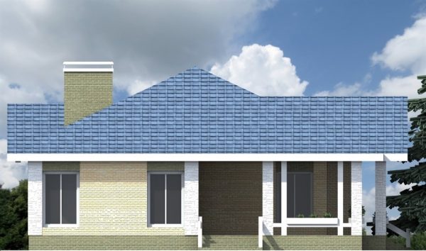 14. Проект дома C-223 Екстерьер Проект дома C-223 - фото 14