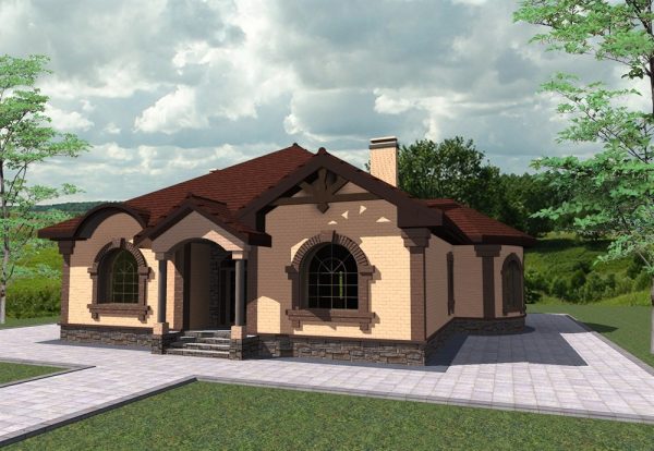 5. Проект дома C-224 Екстерьер Проект дома C-224 - фото 5