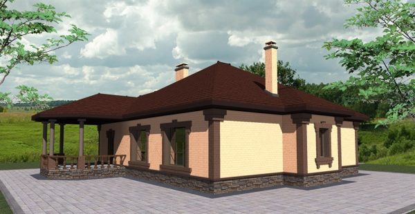 13. Проект дома C-224 Екстерьер Проект дома C-224 - фото 13