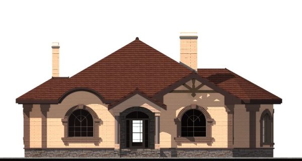 15. Проект дома C-224 Екстерьер Проект дома C-224 - фото 15