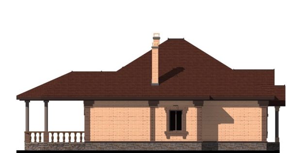 16. Проект дома C-224 Екстерьер Проект дома C-224 - фото 16