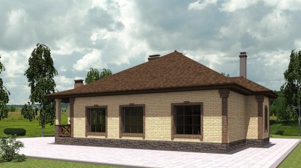 16. Проект дома C-225 Екстерьер Проект дома C-225 - фото 16