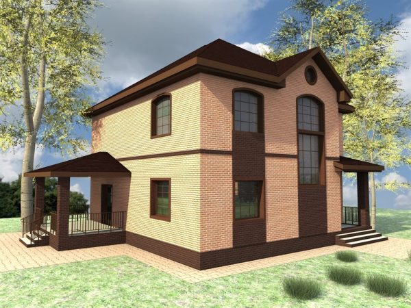 1. Проект дома C-227 Екстерьер Проект дома C-227 - фото 1