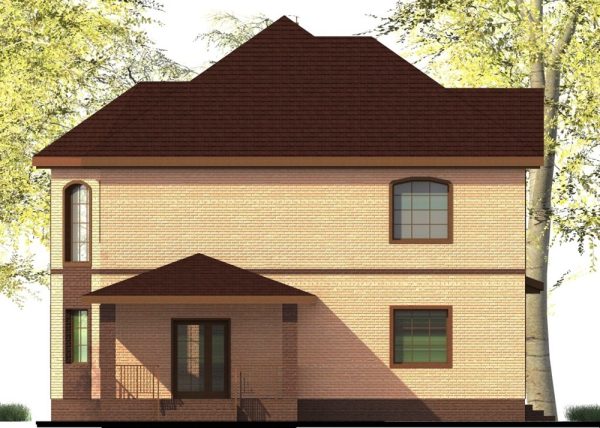 6. Проект дома C-227 Екстерьер Проект дома C-227 - фото 6