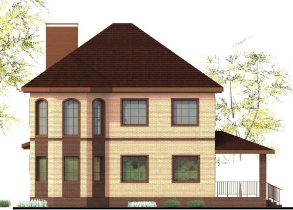 14. Проект дома C-227 Екстерьер Проект дома C-227 - фото 14