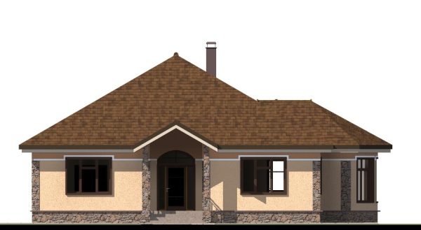 5. Проект дома C-229 Екстерьер Проект дома C-229 - фото 5