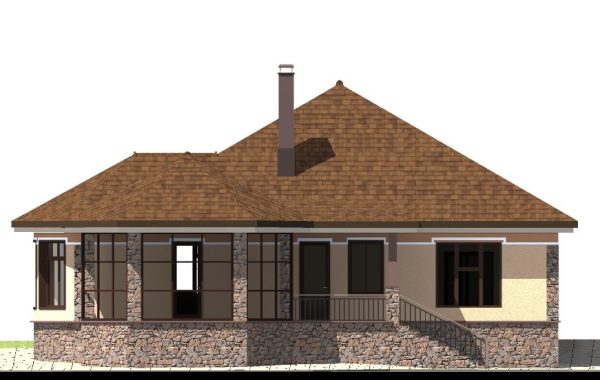 6. Проект дома C-229 Екстерьер Проект дома C-229 - фото 6