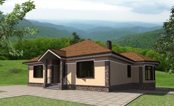 12. Проект дома C-229 Екстерьер Проект дома C-229 - фото 12