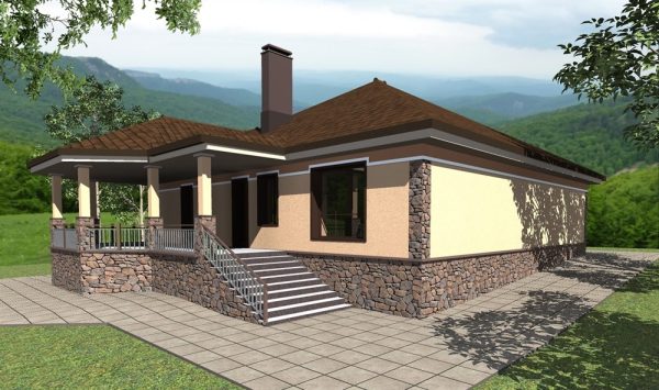 21. Проект дома C-229 Екстерьер Проект дома C-229 - фото 21