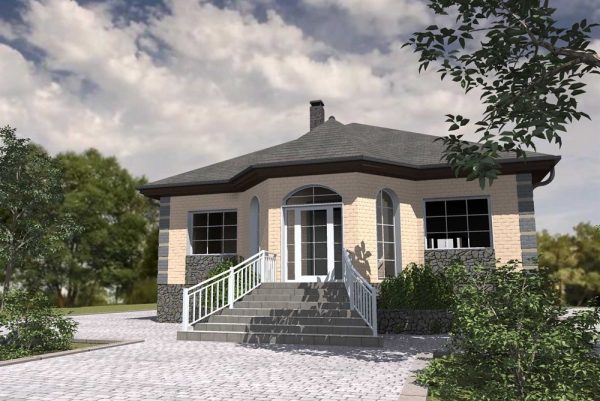 3. Проект дома C-230 Екстерьер Проект дома C-230 - фото 3