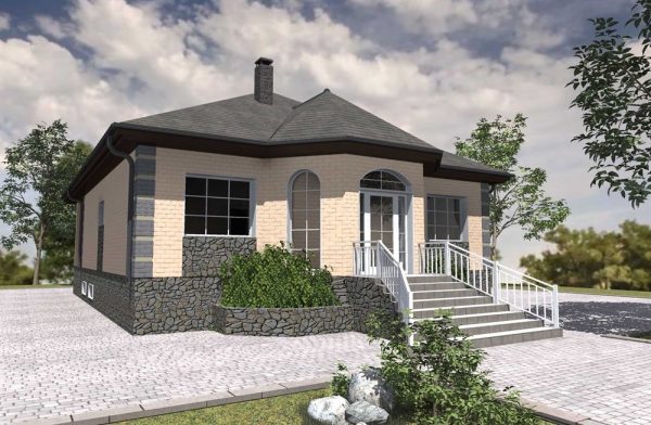 17. Проект дома C-230 Екстерьер Проект дома C-230 - фото 17