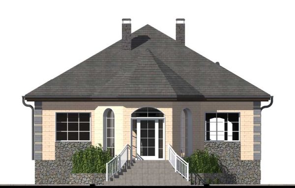 19. Проект дома C-230 Екстерьер Проект дома C-230 - фото 19