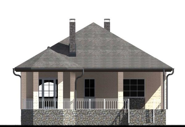 20. Проект дома C-230 Екстерьер Проект дома C-230 - фото 20