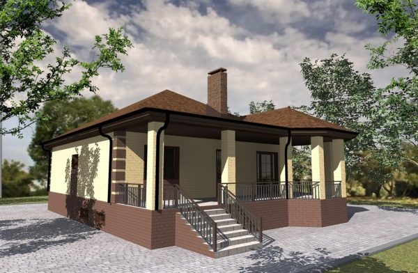 4. Проект дома C-231 Екстерьер Проект дома C-231 - фото 4