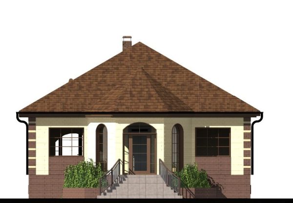 6. Проект дома C-231 Екстерьер Проект дома C-231 - фото 6