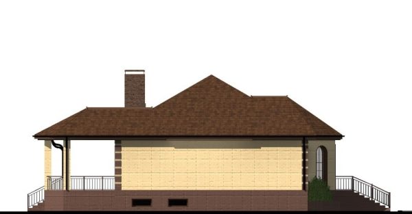 9. Проект дома C-231 Екстерьер Проект дома C-231 - фото 9