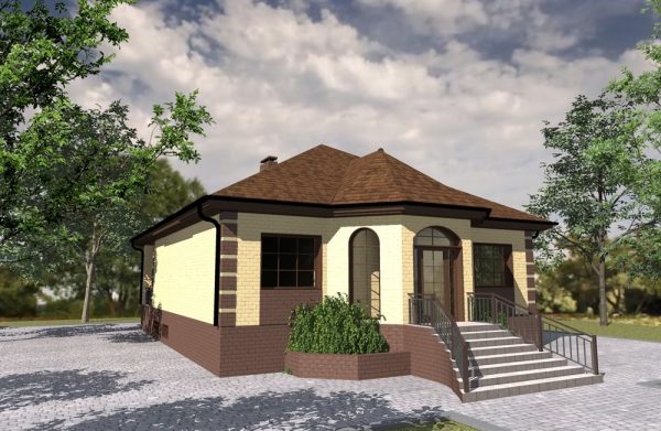 12. Проект дома C-231 Екстерьер Проект дома C-231 - фото 12