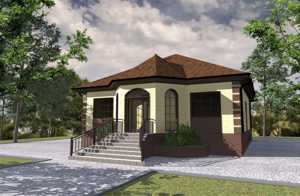 16. Проект дома C-231 Екстерьер Проект дома C-231 - фото 16