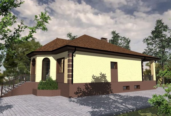 19. Проект дома C-231 Екстерьер Проект дома C-231 - фото 19